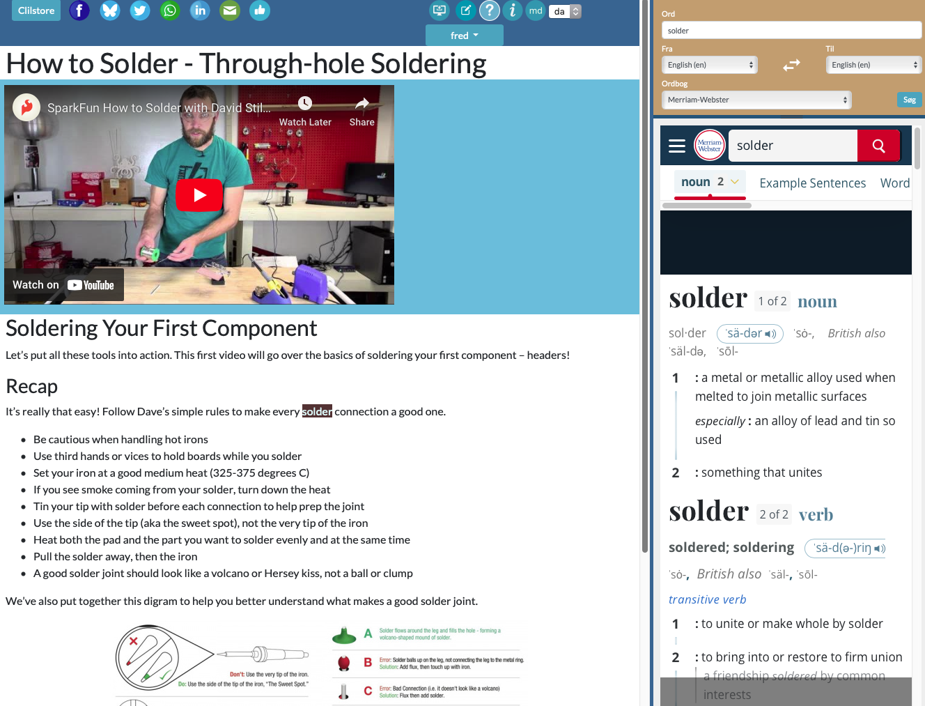 Learn to solder